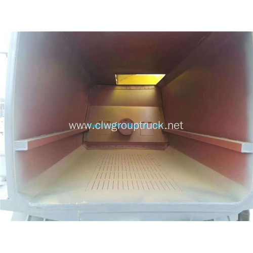 Dongfeng stainless steel body kitchen garbage truck